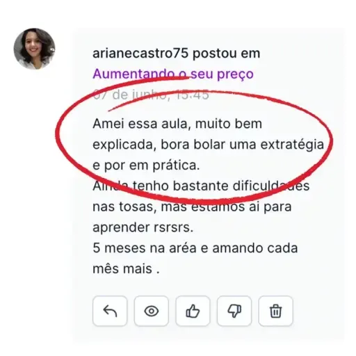 Depoimento aluno GGV